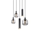 Mataro lampa wisząca 1xE27 czarna 364130532