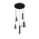 Mataro lampa wisząca 1xE27 czarna 364130532