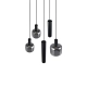 Mataro lampa wisząca 1xE27 czarna 364130532