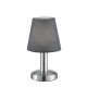 Mats Ii lampka stołowa 1xE14 srebrna, szara 599700142 TRIO lighting