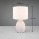 Melva lampka stołowa 1xE14 biała R51771031
