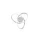 Meo lampa sufitowa LED 15W 1800lm 3000K srebrna R62101187