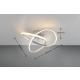 Meo lampa sufitowa LED 15W 1800lm 3000K srebrna R62101187