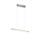 Merton lampa wisząca LED 3x9W 3x950lm 3000K srebrna 343610307 TRIO lighting