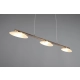 Merton lampa wisząca LED 3x9W 3x950lm 3000K srebrna 343610307