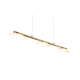 Merton lampa wisząca LED 3x9W 3x950lm 3000K złota 343610308