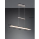Milos lampa wisząca LED 4x5W 4x550lm 3000K srebrna R32004107