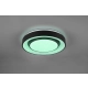 Mona lampa sufitowa LED 20W 2400lm 3000K-6000K czarna R65041032