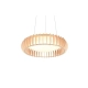 Monte lampa wisząca LED 40W 4700lm 3000K-6500K biała, drewno R32171930