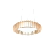 Monte lampa wisząca LED 40W 4700lm 3000K-6500K biała, drewno R32171930