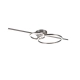 Montilla lampa sufitowa LED 54W 6300lm 2700K-6000K srebrna 643010307
