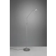 Monza lampa podłogowa LED 12W 1400lm 2300K, 3000K, 4000K srebrna 423310107