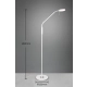 Monza lampa podłogowa LED 12W 1400lm 2300K, 3000K, 4000K biała 423310131
