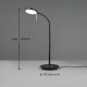 Monza lampka stołowa LED 12W 1400lm 2300K, 3000K, 4000K czarna 523310132