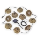 Mood Hybrid lampa wisząca 10xE12 czarna R74761932 TRIO lighting