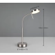 Moreno lampka stołowa LED 3W 300lm 2700K-6000K srebrna R54561107