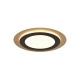 Morgan lampa sufitowa LED 42W 5600lm 2700K-6500K czarna, złota 641519280 TRIO lighting