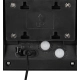 Moro kinkiet solarny LED 8W 850lm 4000K czarny R24706132
