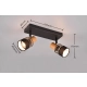 Nandini lampa sufitowa 2xE14 czarna 811700232