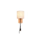 Nilam kinkiet 1xE27 LED 3,1W 310lm 3000K drewno, biały 212879236