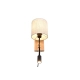 Nilam kinkiet 1xE27 LED 3,1W 310lm 3000K drewno, biały 212879236