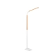 Norris lampa podłogowa LED 14W 1400lm 3000K biała, drewno 445210131