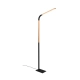 Norris lampa podłogowa LED 14W 1400lm 3000K czarna, drewno 445210132 TRIO lighting