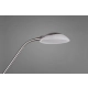 Orson lampa podłogowa LED 27W 2700lm, LED 4,5W 450lm 3000K srebrna, biała R40073507