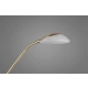 Orson lampa podłogowa LED 27W 2700lm, LED 4,5W 450lm 3000K złota, biała R40073508