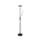 Orson lampa podłogowa LED 27W 2700lm, LED 4,5W 450lm 3000K czarna, biała R40073532 TRIO lighting