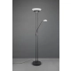 Orson lampa podłogowa LED 27W 2700lm, LED 4,5W 450lm 3000K czarna, biała R40073532