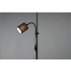 Owen lampa podłogowa 1xE27, 1xE14 czarna R40192002