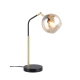 Paxton lampka stołowa 1xE14 złota, czarna 516900180 TRIO lighting
