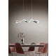 Perugia lampa wisząca LED 37W 4500lm 4000K srebrna R37091106