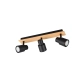 Pierre lampa sufitowa 3xGU10 czarna R81983032