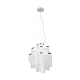 Pomp lampa wisząca LED 30W 4300lm 2700K-6500K srebrna R37341106