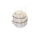 Pomp lampa wisząca LED 38W 5500lm 2700K-6500K srebrna R37349106