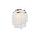 Pomp lampa wisząca LED 38W 5500lm 2700K-6500K srebrna R37349106