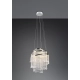 Pomp lampa wisząca LED 38W 5500lm 2700K-6500K srebrna R37349106
