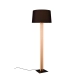 Rahul lampa podłogowa 1xE27 czarna 447610232 TRIO lighting