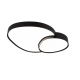 Rise lampa sufitowa LED 51W 5100lm 2700K-6500K czarna 647519232