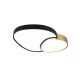 Rise lampa sufitowa LED 51W 5100lm 2700K-6500K czarna, złota 647519280