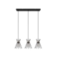 Rod lampa wisząca 3xE27 czarna, złota R31533080