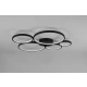 Rondo lampa sufitowa LED 49W 5600lm 3000K czarna 622610532