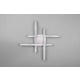 Route lampa sufitowa LED 4x5W 4x600lm 4000K srebrna R62474407