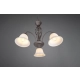 Rustica lampa wisząca 3xE14 miedziana, biała  101000324