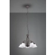 Rustica lampa wisząca 5xE14 miedziana, biała  101000524