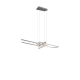 Salinas lampa wisząca LED 34W 4200lm 3000K srebrna 320310307 TRIO lighting
