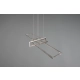 Salinas lampa wisząca LED 34W 4200lm 3000K srebrna 320310307