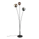 Sheldon lampa podłogowa 3xE14 czarna R41303017 TRIO lighting
